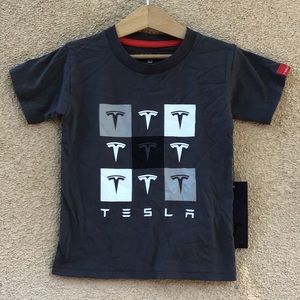 NWT Tesla Logo Tee Shirt